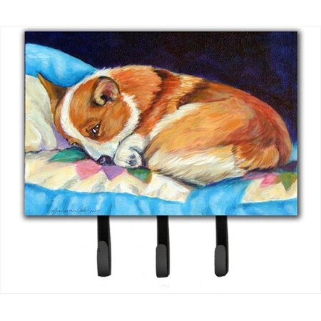Carolines Treasures 7291TH68 Corgi Leash Holder Or Key Hook 7291TH68